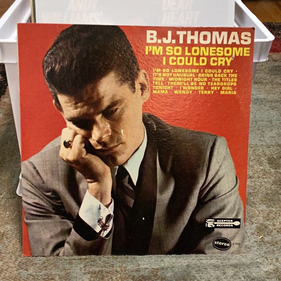 B.J. Thomas - I'm So Lonesome I Could Cry