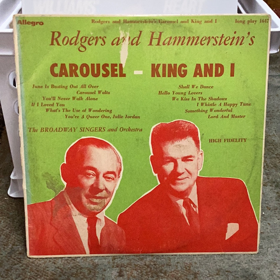 Rodgers and Hammerstein's Carousel and King and I