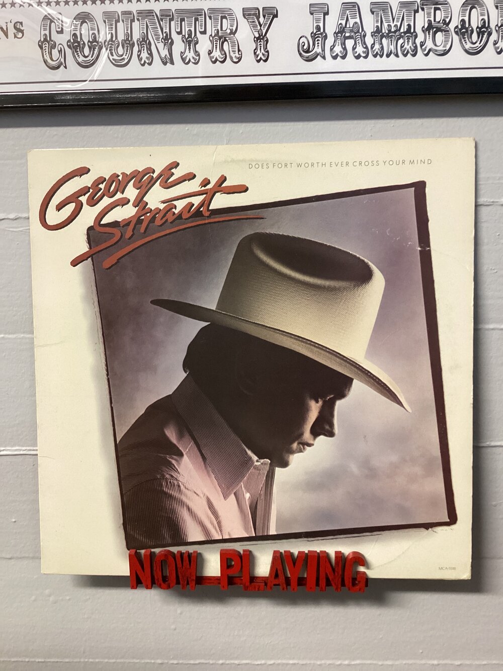 George Strait Does Fort Worth Ever Cross Your Mind Martins Vintage Music Co