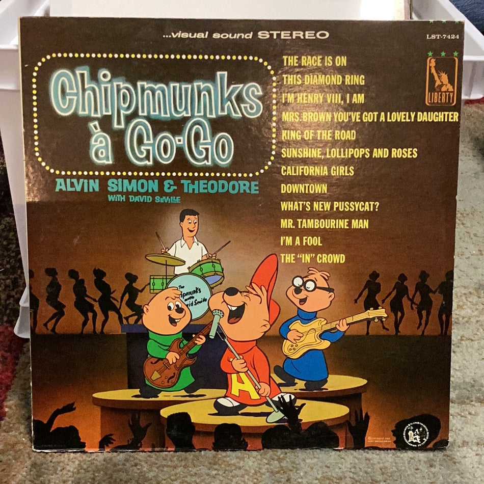 Chipmunks a Go-Go - Alvin Simon & Theodore with David Seville