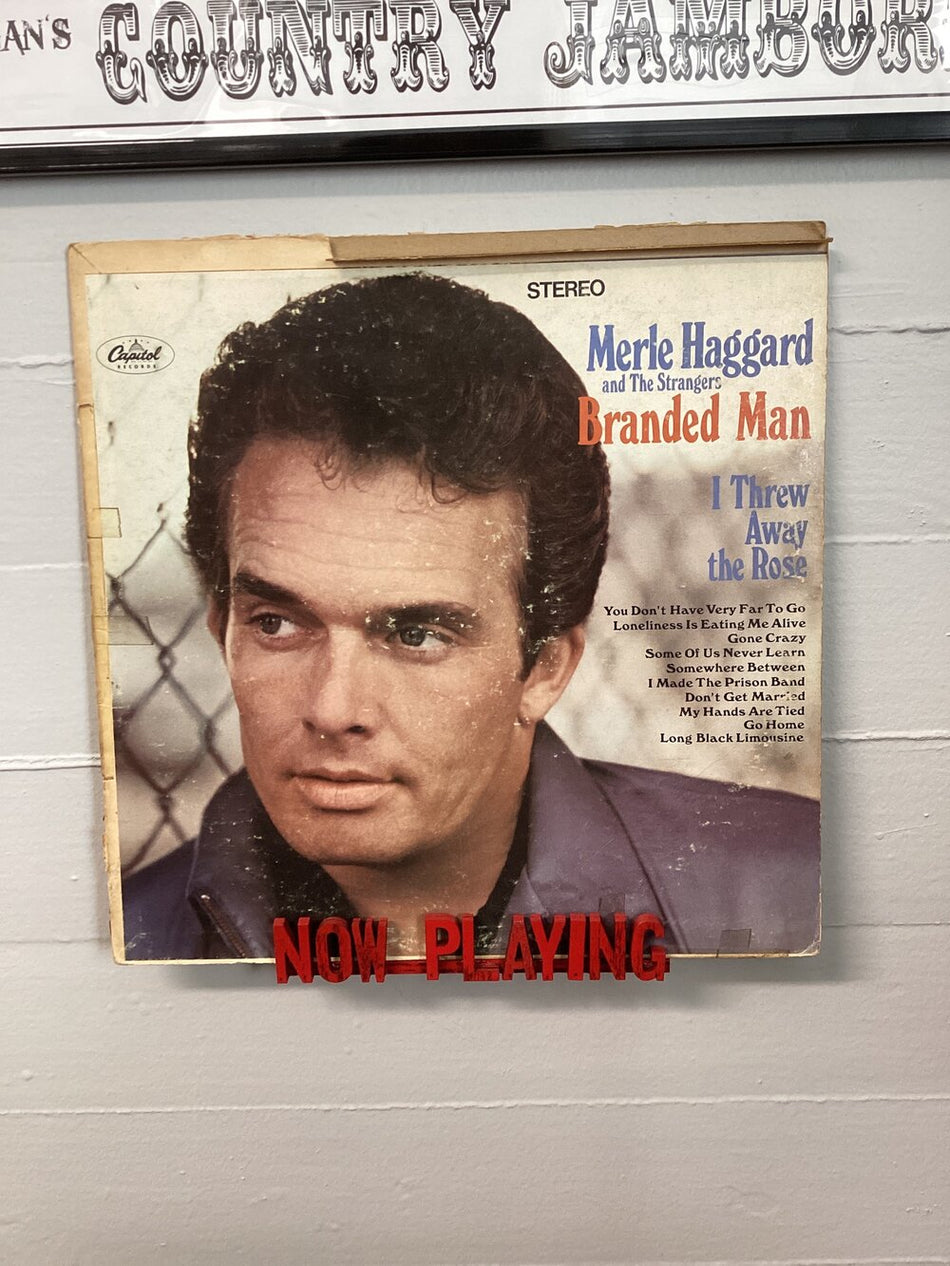 Merle Haggard and the Strangers - Branded Man - I Threw Away the Rose