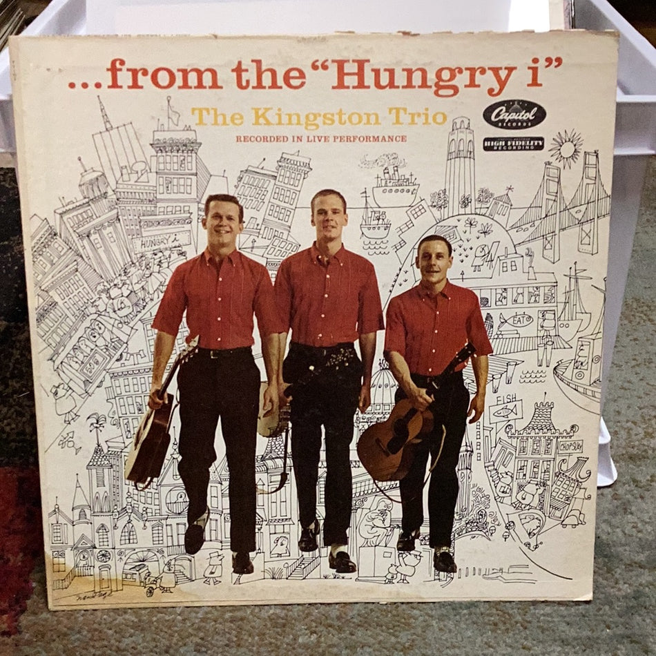 ...from the "Hungry I" - The Kingston Trio