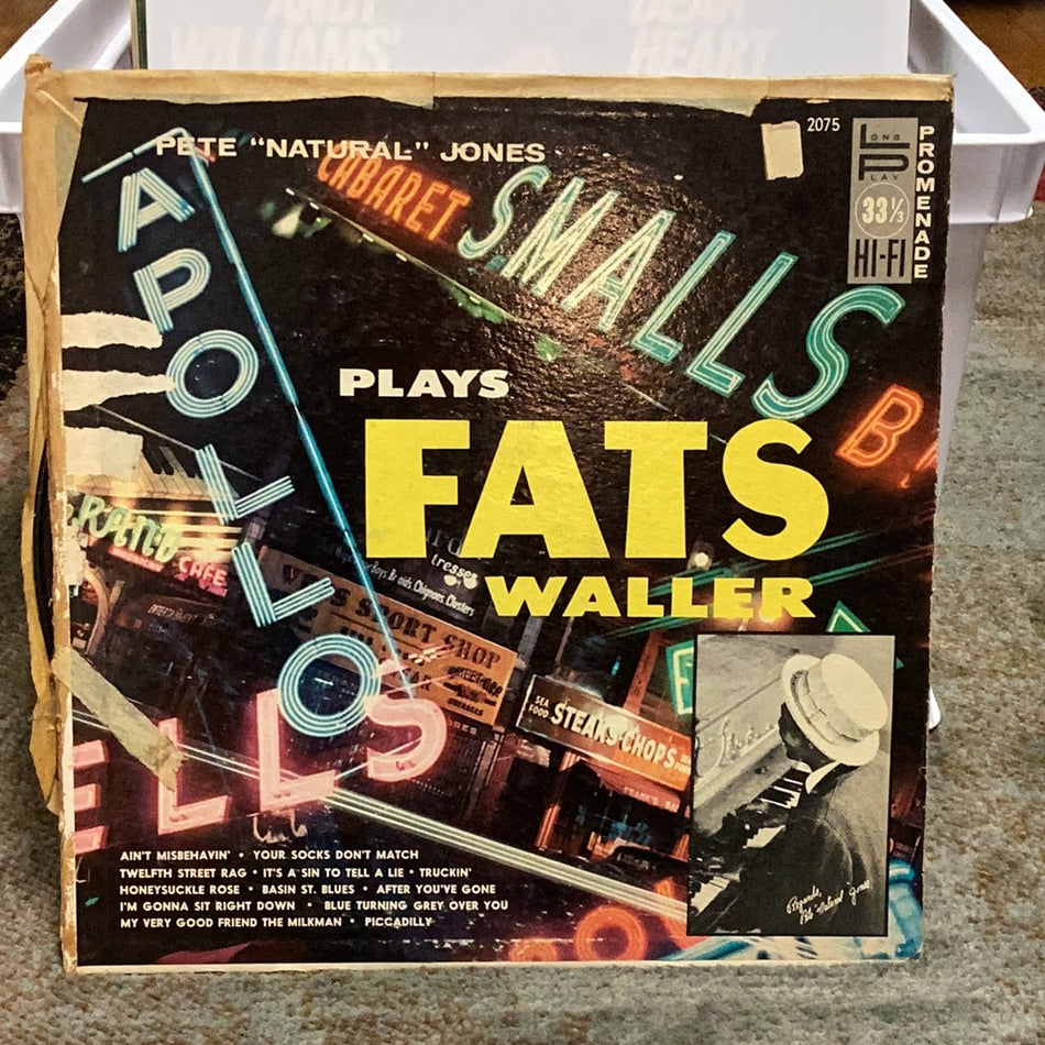 Pete "Natural" Jones Plays Fats Waller