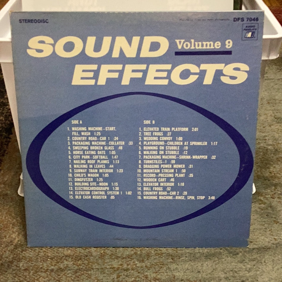 Sound Effects Volume 9