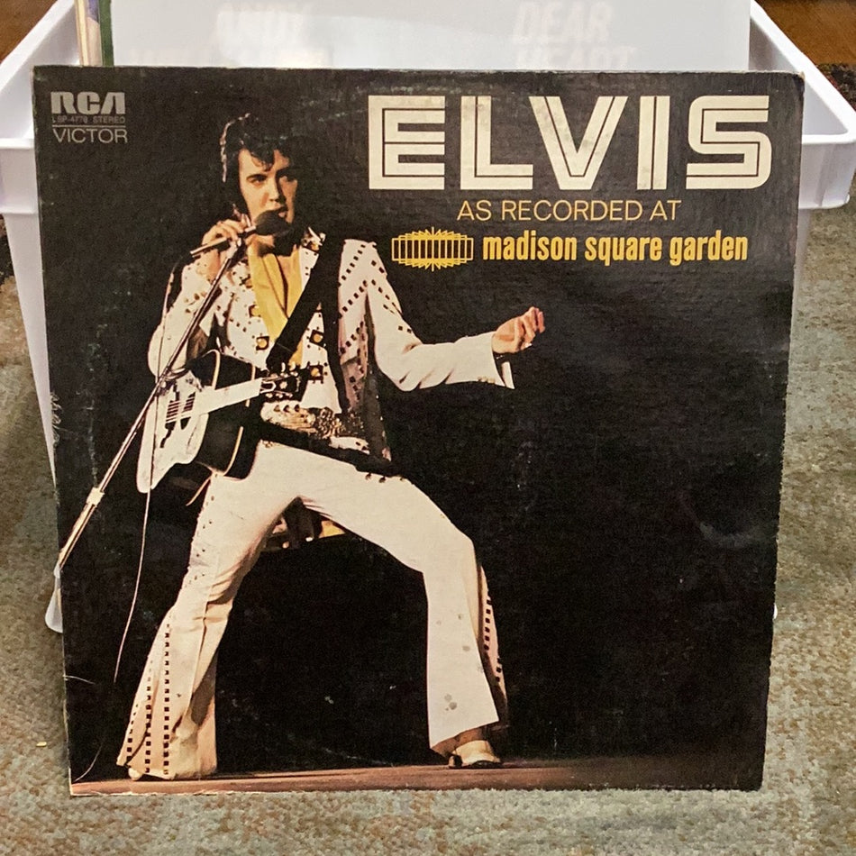 Elvis As Recorded At Madison Square Garden