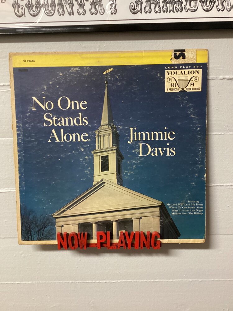 No One Stands Alone - Jimmie Davis