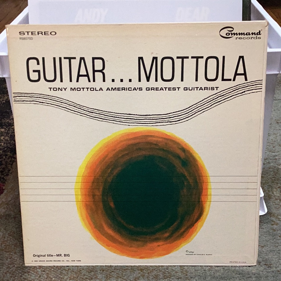 Guitar ... Mottola - Tony Mottola America's Greatest Guitarist