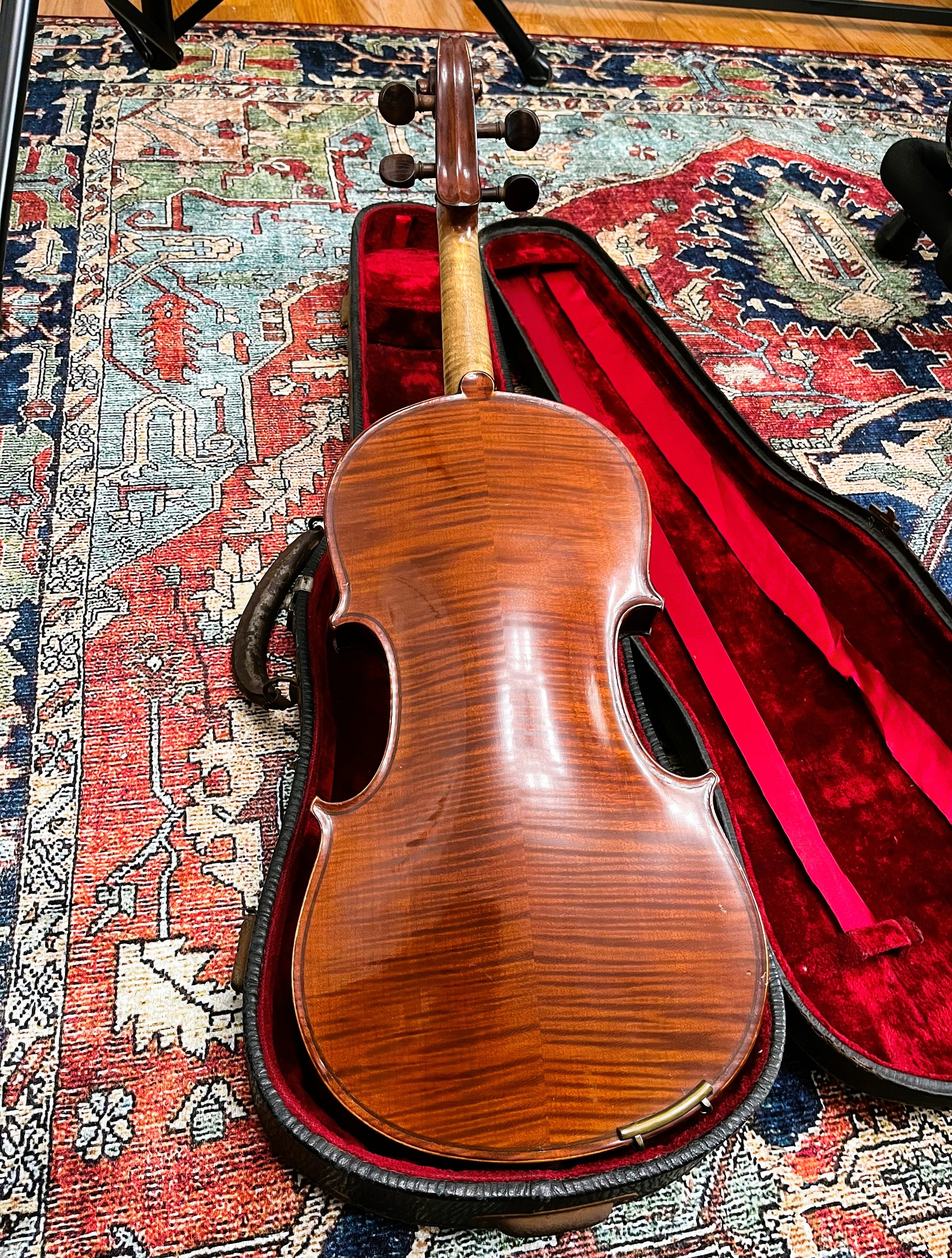 1940's (copy of) Antonius Stradivarius Violin – Martin's Vintage Music Co.