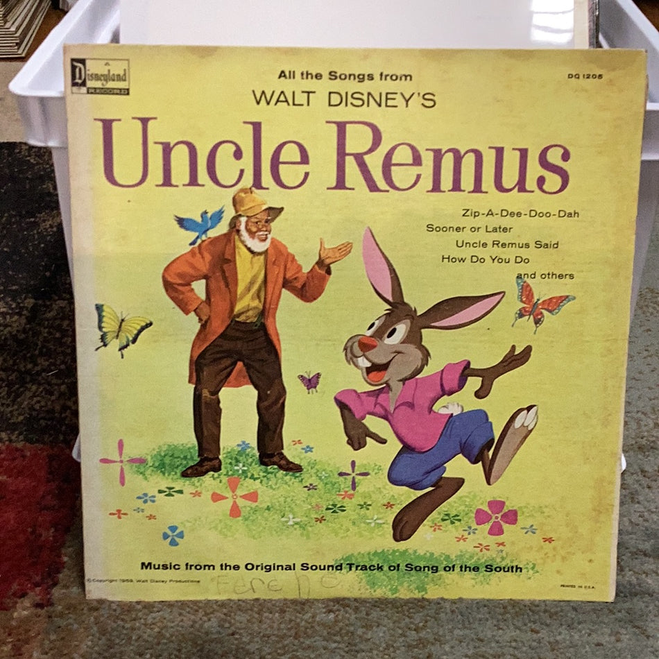 Songs From Walt Disney's Uncle Remus