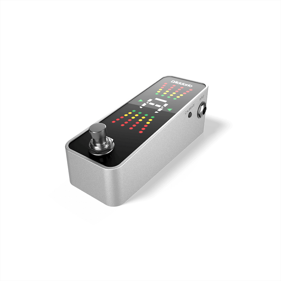 D'Addario Chromatic Pedal Tuner - 32-Bit, True Bypass