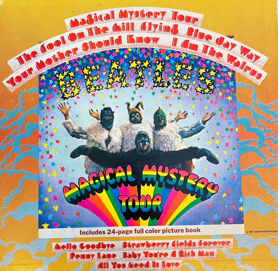 The Beatles - 1967 Magical Mystery Tour Album w/ book