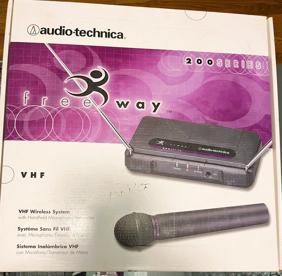 Audio-Technica 200 Series Freeway VHF Wireless Mic